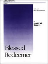 Blessed Redeemer SATB choral sheet music cover